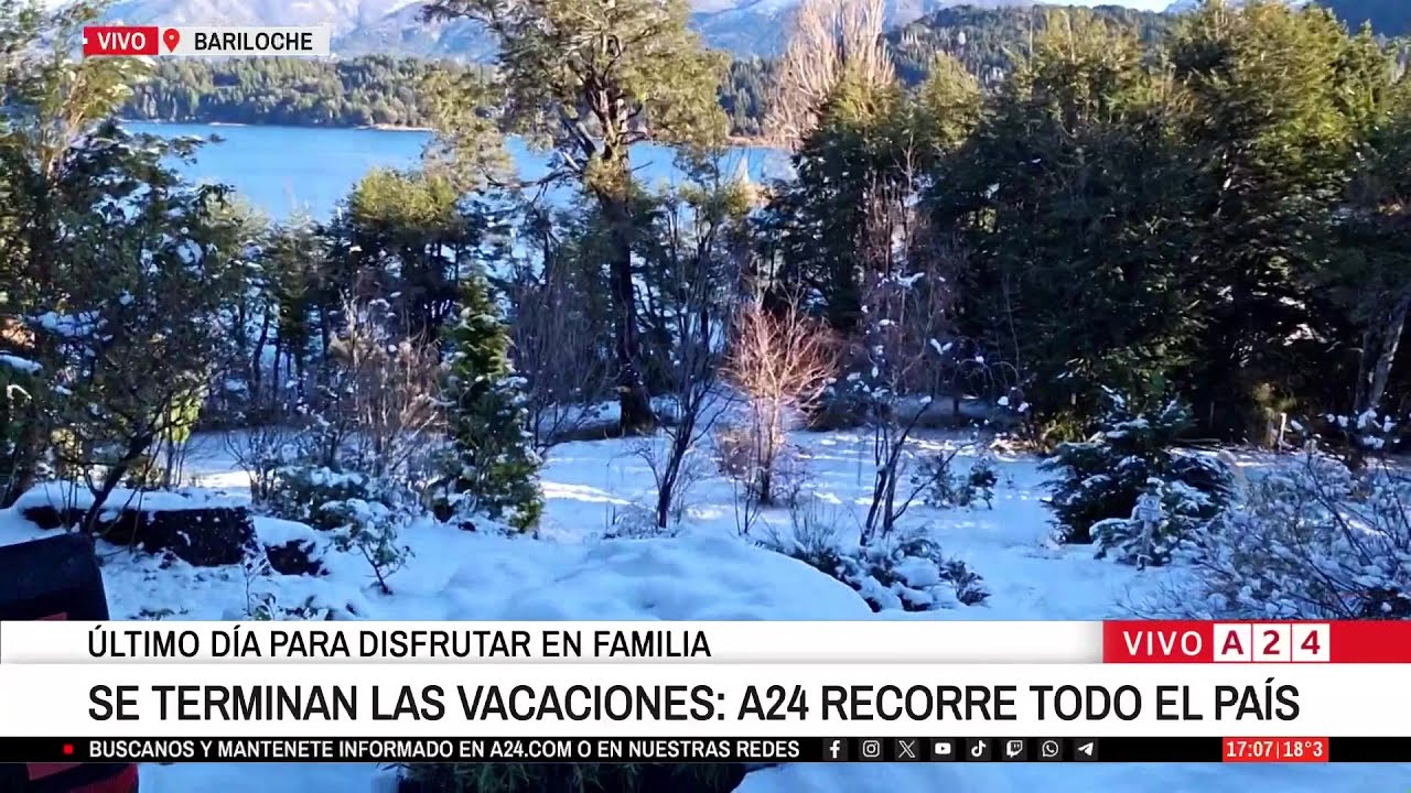 📍 TREMENDA NEVADA EN BARILOCHE: 85% DE OCUPACIÓN HOTELERA
