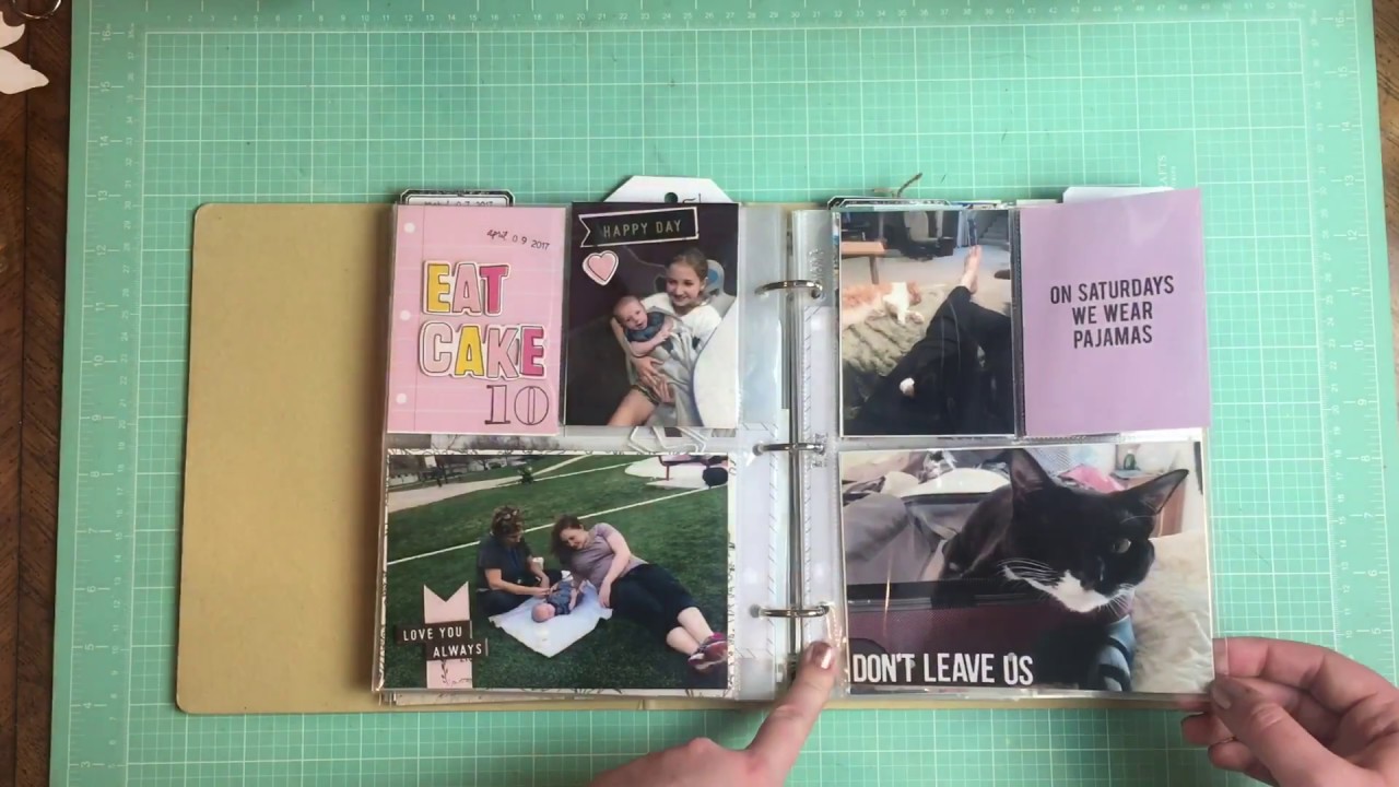 April 2017 // 2017 Project Life Album // Flip Through moving companies