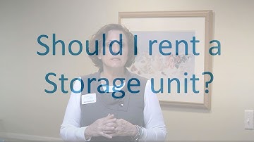 Should I Rent a Storage Unit?
