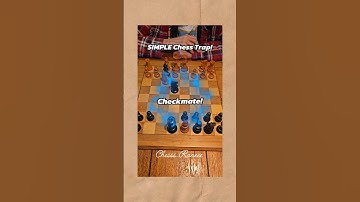 "Win fast with this simple chess trap! ♟️" #shorts #gaming #chess