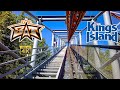 2022 The Bat Roller Coaster On Ride Front Row Ultra HD 4K POV Kings Island