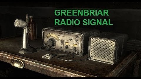 Fallout 4 : Greenbriar Radio Signal - Location