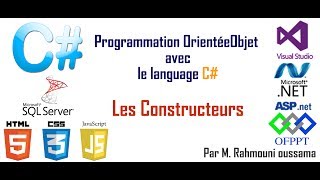 OOP2 - Constructors in C# - Rahmouni Oussama