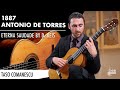 Taso comanescu plays dilermando reis eterna saudade on an 1887 antonio de torres guitar