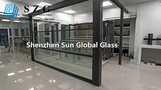 Automatic Retractable roof glass sliding system screenshot 1