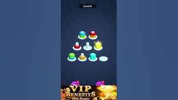 Level 6 Nut Sort Game – Relaxing Puzzle Challenge | Best Brain Teaser 2025