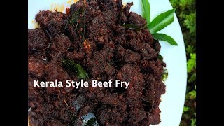 Kerala Style Beef Fry || Nadan Beef Fry || നാടന്‍ ബീഫ് ഫ്രൈ