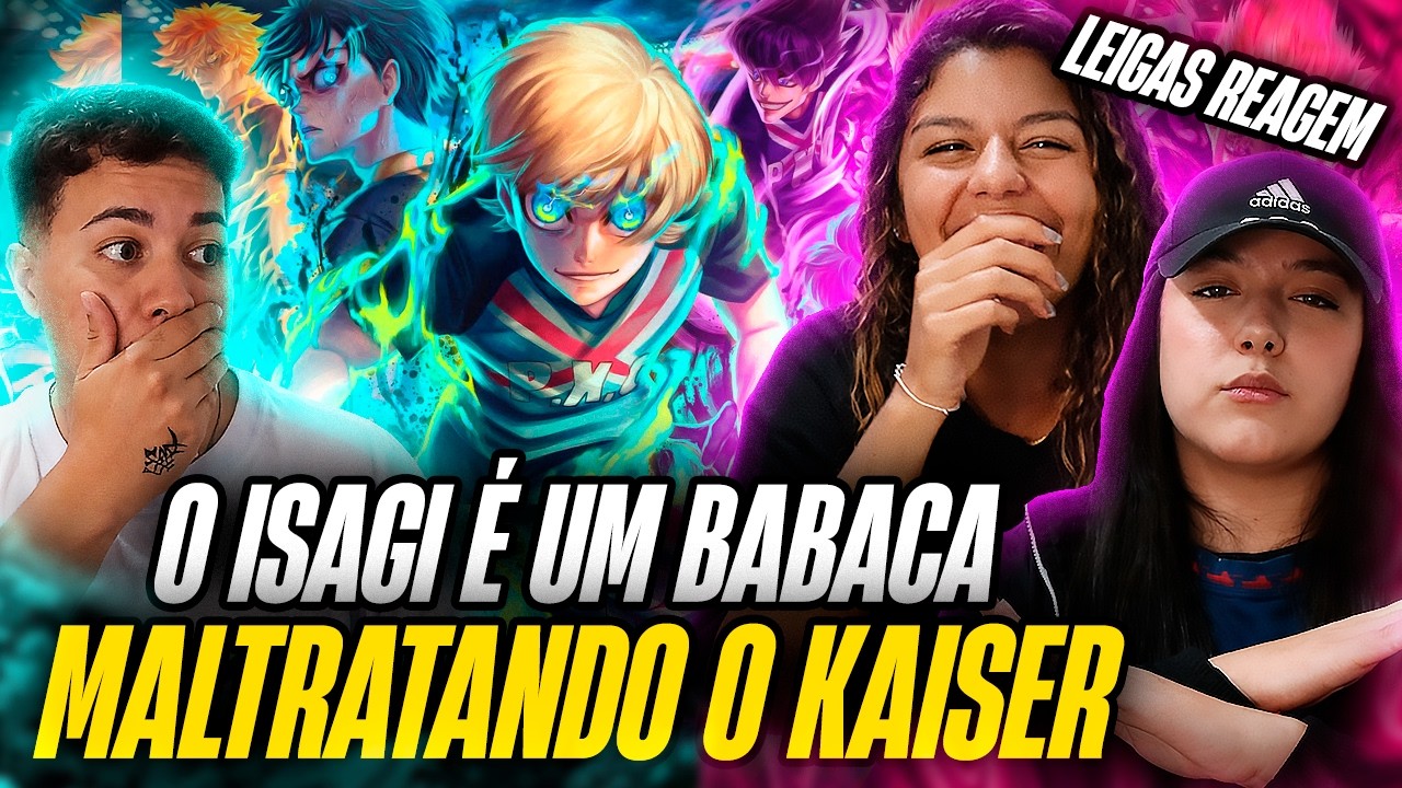 LEIGAS REAGEM a ♪ Bastard X PXG ( Blue Lock ) | Liga Neo Egoísta PT 4 | AniRap / ApenasGeekReact