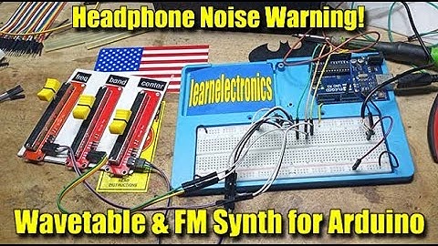 Mozzi :  The Arduino Based Synthesizer