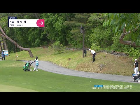 파세이브 성공하는 <strong>허인회</strong> | GS칼텍스 매경오픈