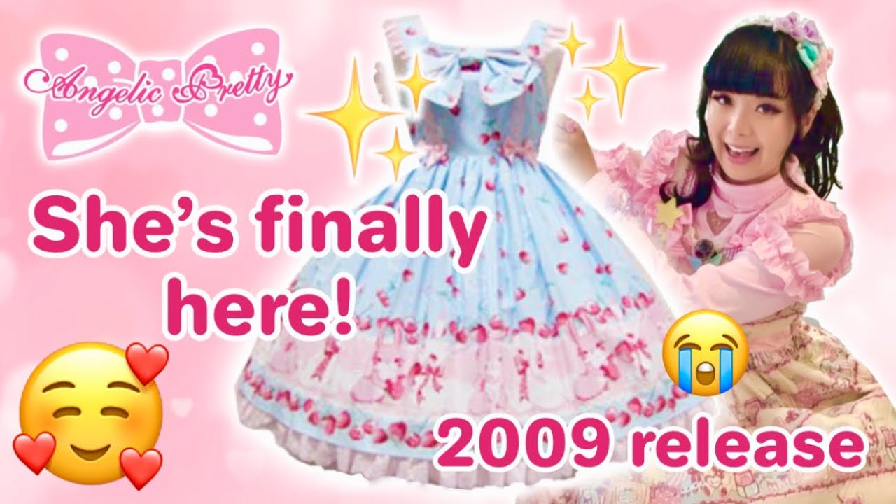 I got my lolita DREAM DRESS 😭💕 + try on!