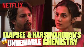 Taapsee &amp; Harshvardhan Rane’s UNDENIABLE Chemistry in #HaseenDillruba 🔥 | Netflix India