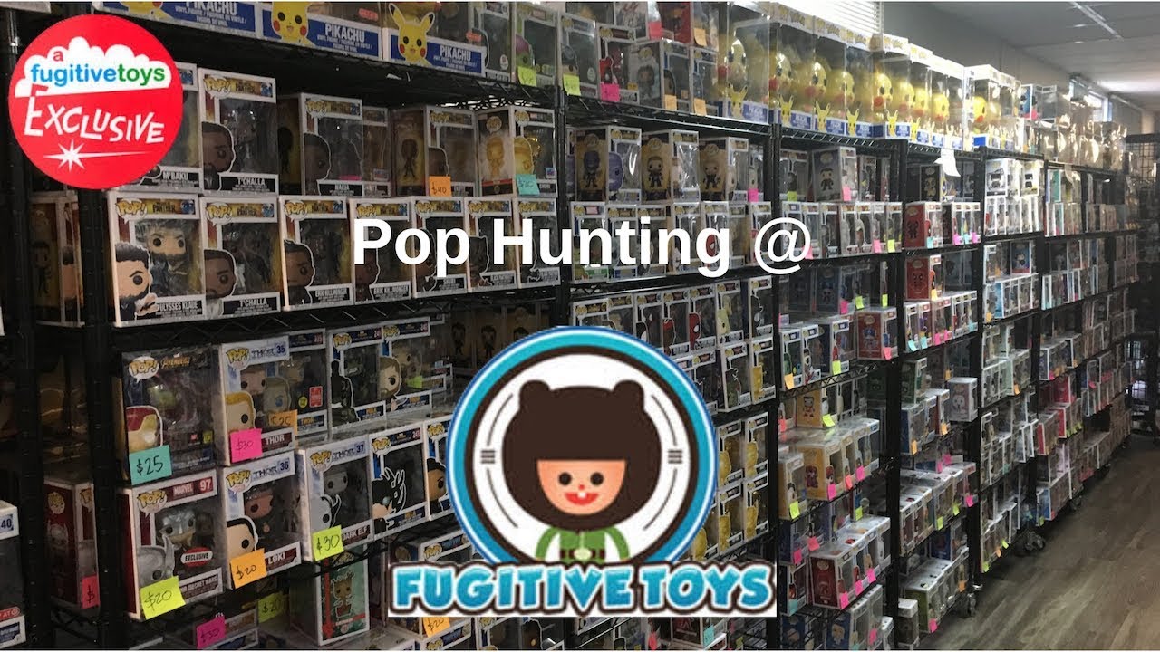 Funko Pop Hunting at Fugitive Toys 