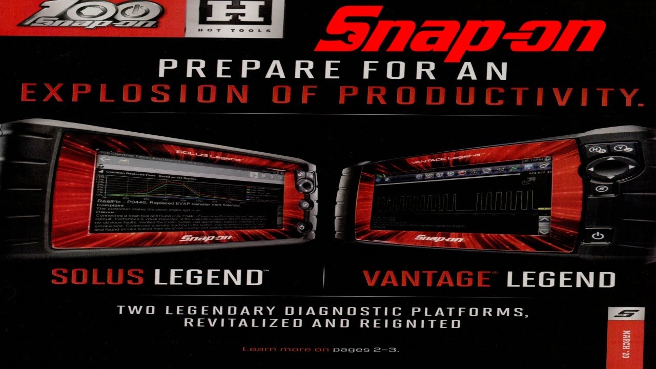 MARCH 2020 Hot Tools USA Version Snap On