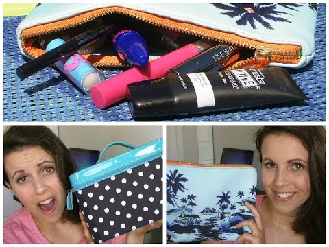Vidéo: Comment emballer une trousse de maquillage en vacances