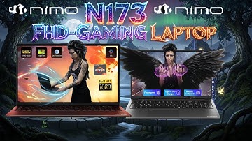 Ultimate Gaming Power with Nimo N173: Budget-Friendly, Premium Performance, & Upgradable RAM/SSD!