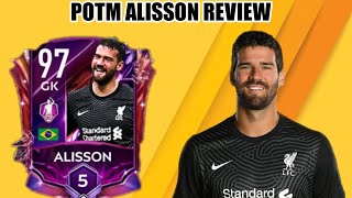 POTM ALISSON REVIEW||CHEAP BEAST GK||FIFA MOBILE 21