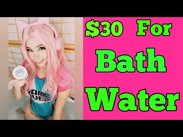 Belle Delphine Bath Water | Greeting Card
