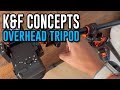 How To Shoot Overhead Videos | K&F Concept Tripod Setup