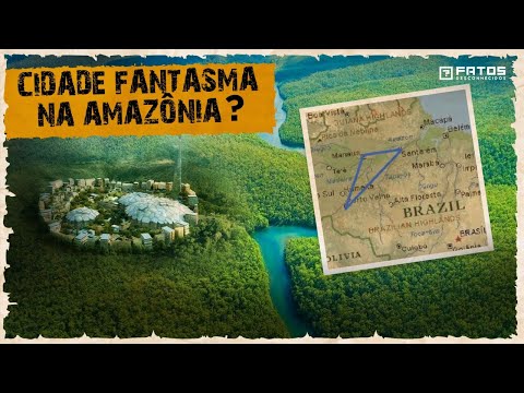 A cidade fantasma do ano 3000 escondida na Amazônia – E se for verdade?