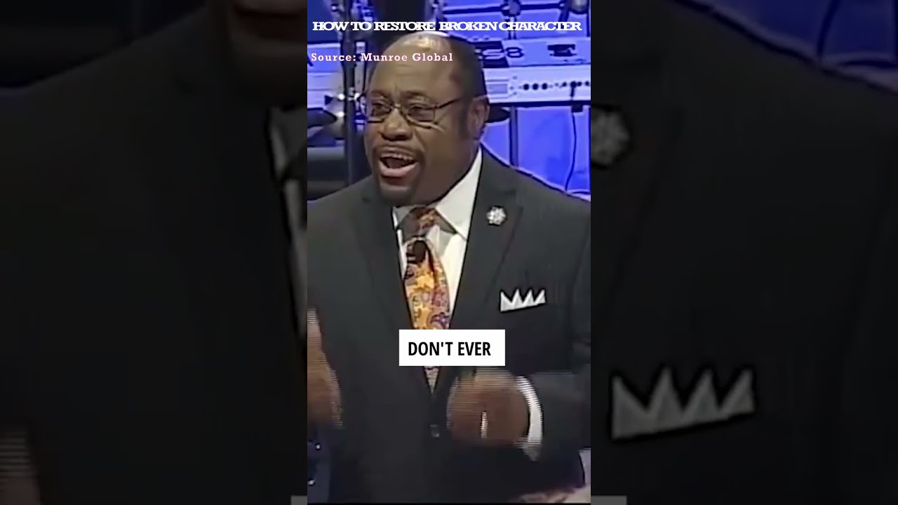 558 How To Comeback After A Failure DR MYLES MUNROE