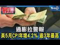 通膨拉警報 美5月CPI年增4.2％ 逾3年最高｜TVBS新聞 @TVBSNEWS01