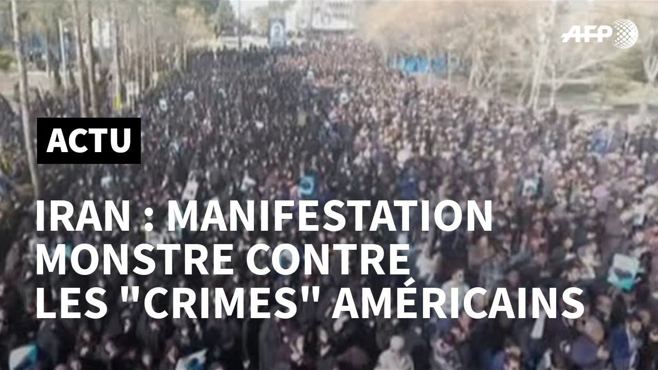 Iran des dizaines de milliers de manifestants à Kerman AFP News YouTube Iran des dizaines de milliers de manifestants à Kerman AFP News YouTube
