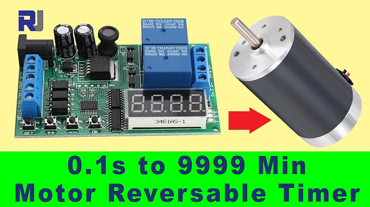 Multi-function DC/AC 5V - 24V Forward Reverse Motor Controller Timer I053A02 - RJT266