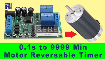 Multi-function DC/AC 5V - 24V Forward Reverse Motor Controller Timer I053A02 - RJT266
