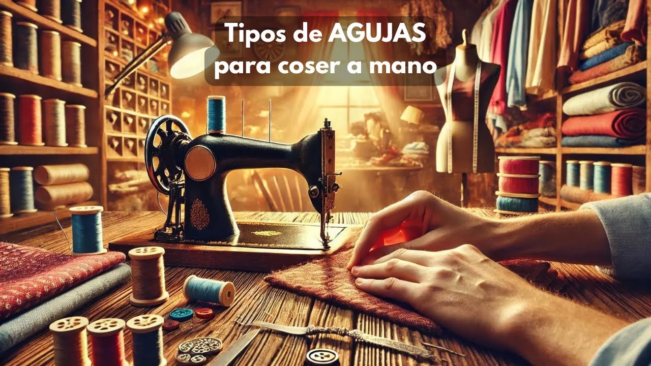 Tipos de agujas para coser a mano 