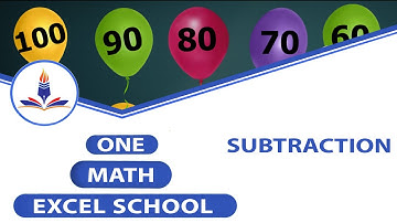 Class 1 | Mathematics | Unit 3 | Subtraction | By Excel School
