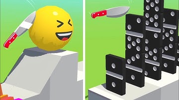 Slice It All Gameplay! Very Satisfying and Relaxing ASMR Slicing Video