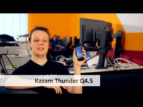 Kazam Thunder Q4.5 | Mittelklasse-Smartphone im Test [Deutsch]