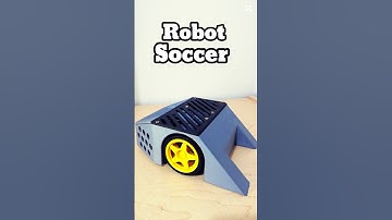 Diseño gratuito de Robot Soccer para impresion 3D | Código para obtener el diseño en el video