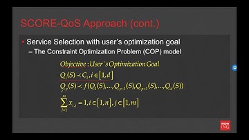 Service Selection based on Correlated QoS Requirements
