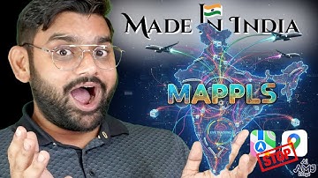 Mappls | Made in India | Mappls vs Google Maps India Test: Accuracy, Traffic, Nearby, EV Routes