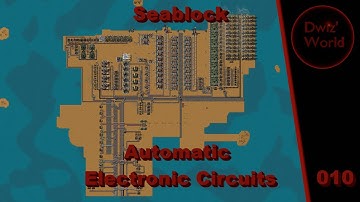 Factorio Seablock 010: Good Old Green Circuits(Playthrough/Tutorial)