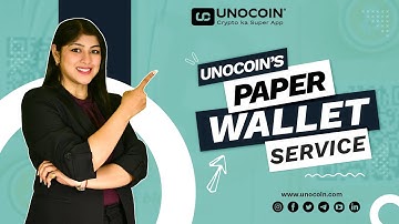 Easy Way to Set Up A Paper Wallet For Bitcoin or Ethereum | Unocoins Paper Wallet Service | #crypto
