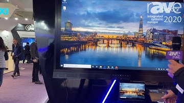 ISE 2020: Avocor Showcases AVW-6555 All-in-One Collaboration Display with Microsoft