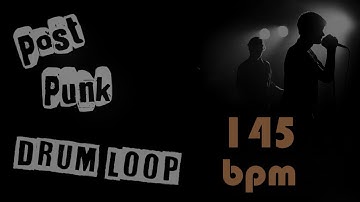 Post Punk Drum Loop 145 bpm