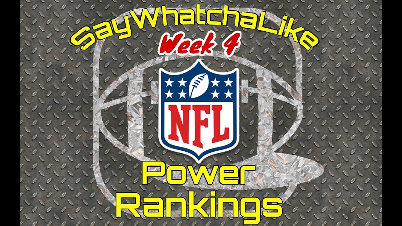 NFL Power Rankings  Week 4: Chiefs leave no doubt in remaining No. 1