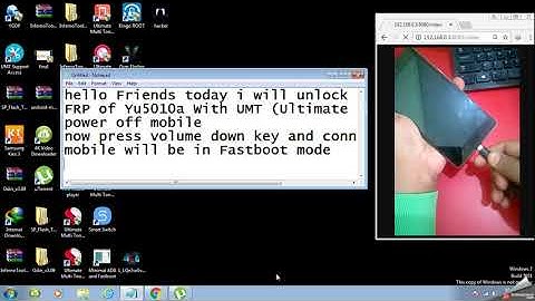 Yuphoria YU5010A FRP Unlock | Google Account Bypass With One Click Via UMT (Ultimate Multi Tool)