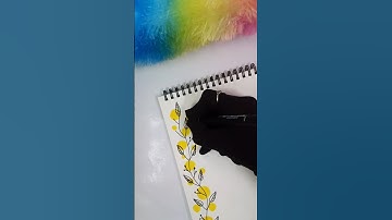 Beautiful front page border design 💛 #borderdesigns #art #ahorts