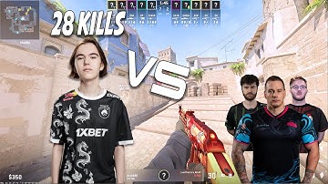 donk drops 28Kills vs Loba/NBK/smooya #cs2 #csgopov #lobanjica #smooya