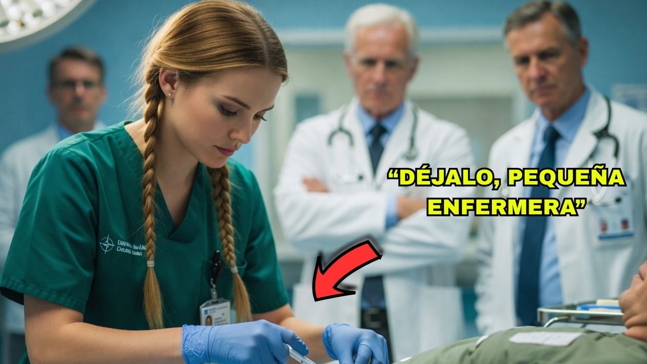 Veinticinco médicos no salvaron al general, hasta que una joven enfermera vio lo crucial oculto