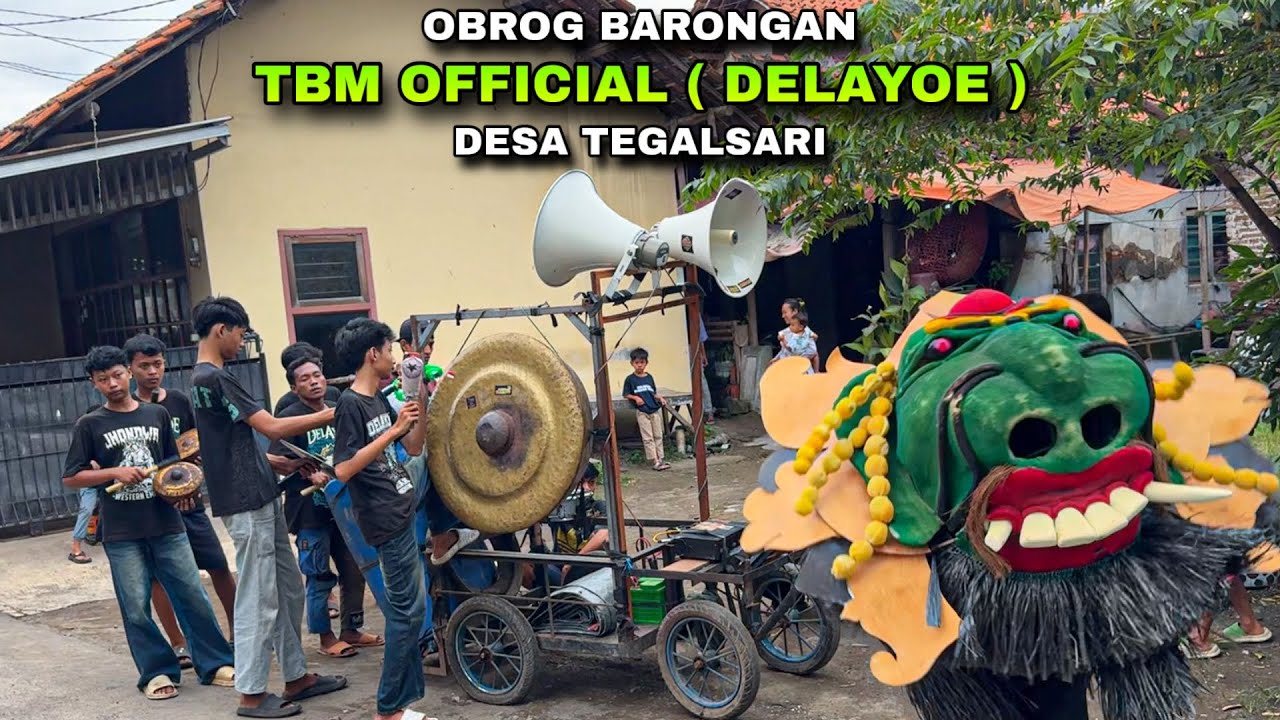 Obrog Barongan TBM OFFICIAL ( DELAYOE ) Desa TEGALSARI 2026 Keliling Desa Kaliwulu ❗️
