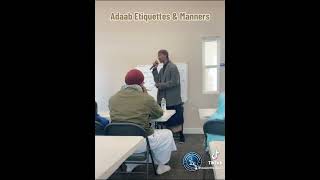 “Arabic Class Intro:Adaab Etiquettes & Manners” Abu Amaanee
