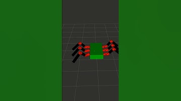 Spider Robot Completed #rviz #spider #spiderrobot #simulation #ros #urdf #xacro