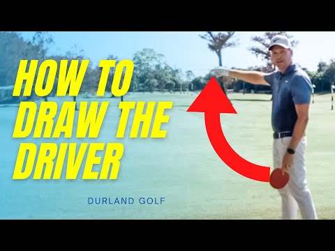 GOLF TIP | How To DRAW THE DRIVER In Golf