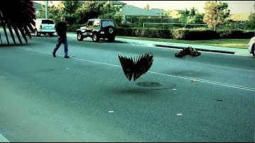 3DS Max and Boujou (motion tracking) - Flying Thing